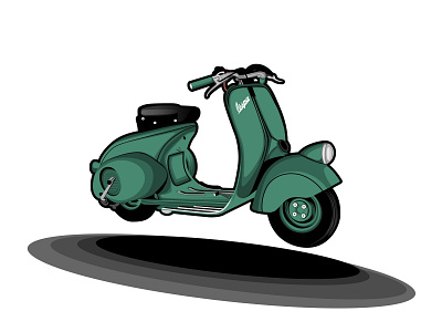 Vespa 98 1946 Mode Alone