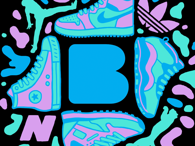 Brooklyn Museum Sneaker Exhibit freelancer director art design drawing joshlees illustration