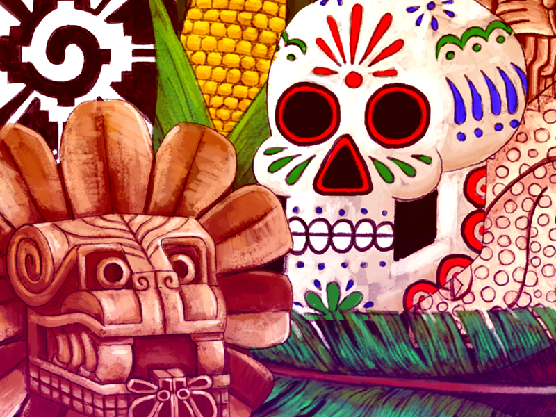 A Guide to The Indigenous Symbols You Encounter Every Day freelancer director art design drawing joshlees illustration