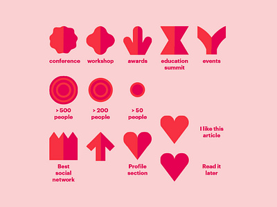 Pictograms for IxDA Publication Platform