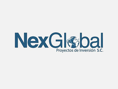 Logo Nexglobal branding conection consulting earth logo world world logo