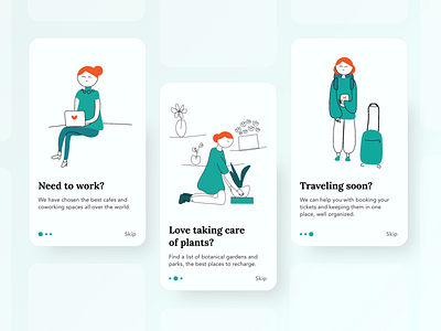 App Illustrations - Onboarding