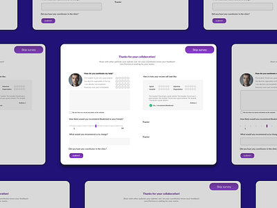 Product reviews and survey page feedback freebie landing minimal process review sketch ui ux web