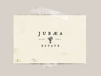 Jubaea Estate Brand Identity