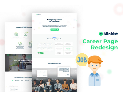 Career Page career page redesign ui ux web web design