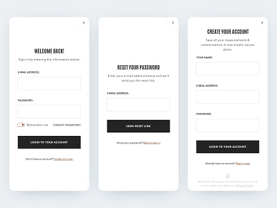 Knot Standard | Mobile Onboarding Screens