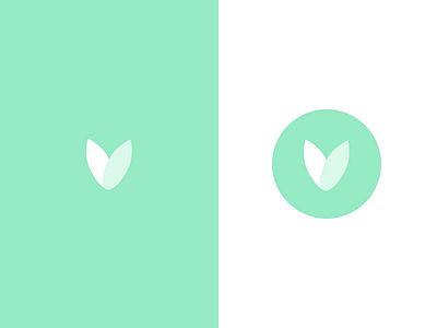The Vine green heart illustrator logo love sketch vector vine