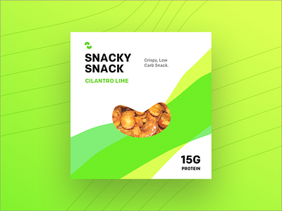 Unnamed Snack PT. 3 — Cilantro Lime branding chrono clean food minimal multiply packaging patterns shadow