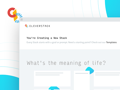 More on the Cleverstack Interface aften screen cursor form input interface text ui ux web