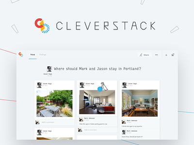 Cleverstack LAUNCH! app design interface mobile thinking ux ux ui web