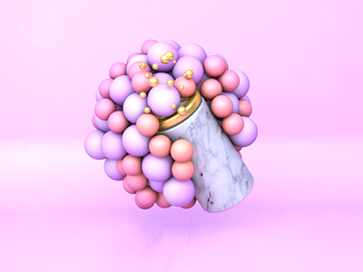 Real Magic 3d brand bubbles colorful colors design digital graphic illustration pink purple