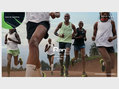 Running Gear Review Website - Homepage