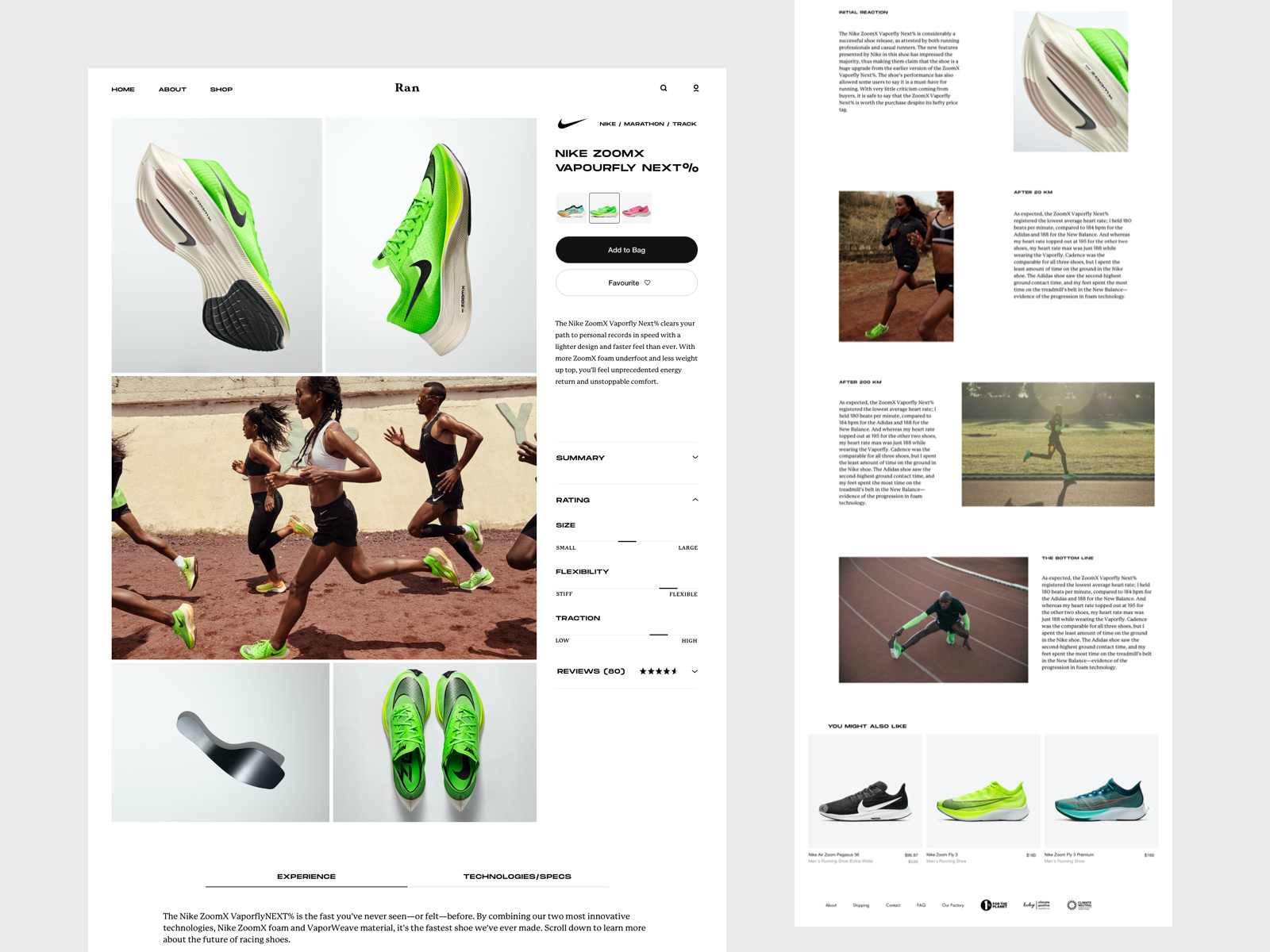 Running Gear Review site Shoe Product Review by Eirin Harterink on