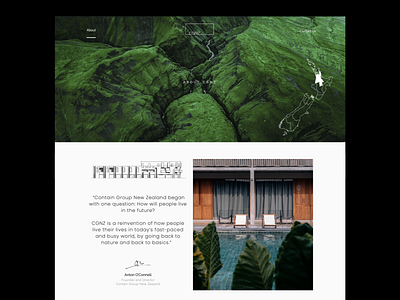 About Us - Architect Website about us agency architect architecture branding clean colour creative design minimal ui ux web website