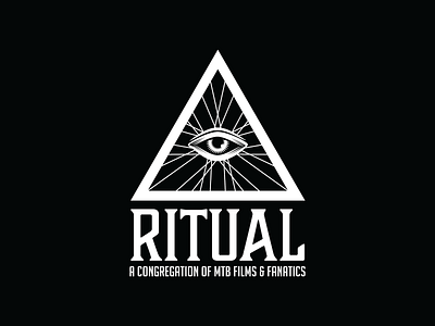 Ritual - A Congregation of MTB Films & Fanatics design film mountainbike mtb vector