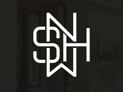 NWSH Monogram branding monogram monogram logo vector