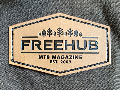 Freehub MTB Magazine Patch apparel mountain biking patch
