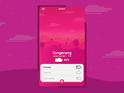 Weather App Design Concept