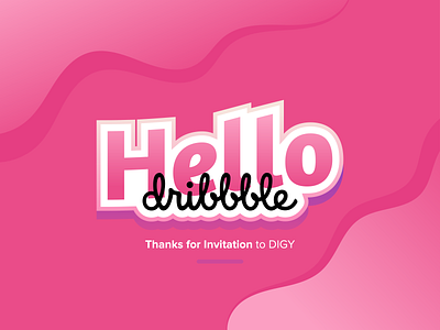 Hello Dribbble