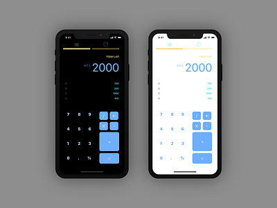 #4 Calculator app calculator calculator ui daily 100 challenge dailyui design