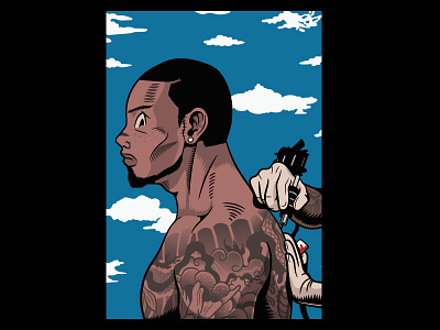 Nothing Was The Same character comic illustration poster print tattoo vector