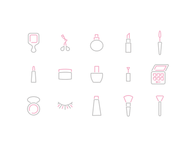 Make up-  Icon set