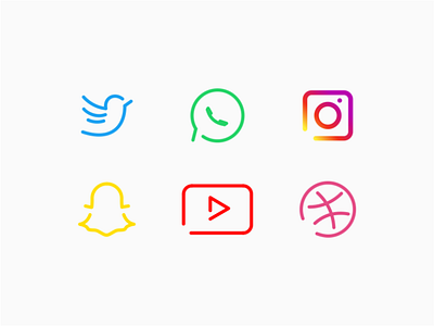 Social media icon set free free download free icon icon icon app icon design icon free icon set icon sets iconography instagram snapgram social media twitter whatsapp