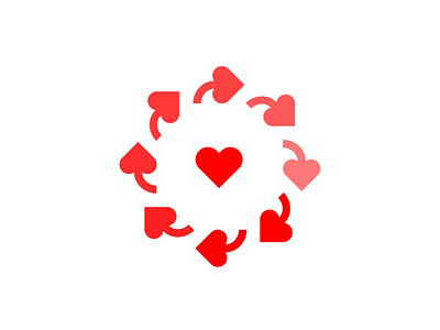 Love rotate arrow back background heart hearts icon icon design icon set love lovely lovers