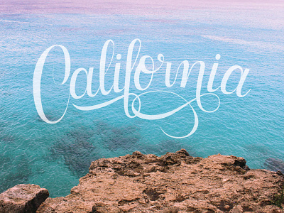 Lettering Practice california coastal hand lettering handtype lettering lettering art modern script photography script