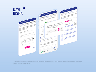 Feedback Mockup - Nayi Disha