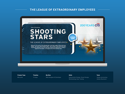 Citibank Microsite Case Study adobe photoshop cc branding design illustration microsite ui interface