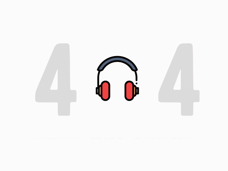 Daily UI 404 error Animation aftereffets animation clean design error 404
