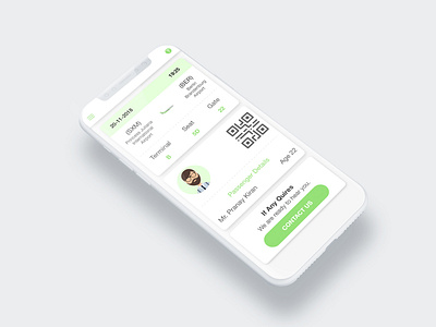 Daily UI 24 Boarding Pass Design