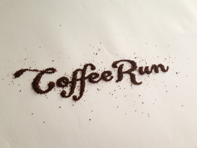 Coffee Type coffee food typography lettering typography