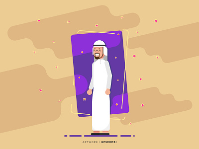 8th Geometrical Shapes Character (Sheikh)