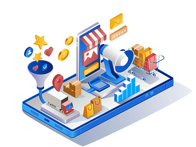 Online shopping and payment with e commerce