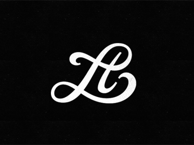 LH-monogram elegant h l letter lettering logo mark monogram script type typography