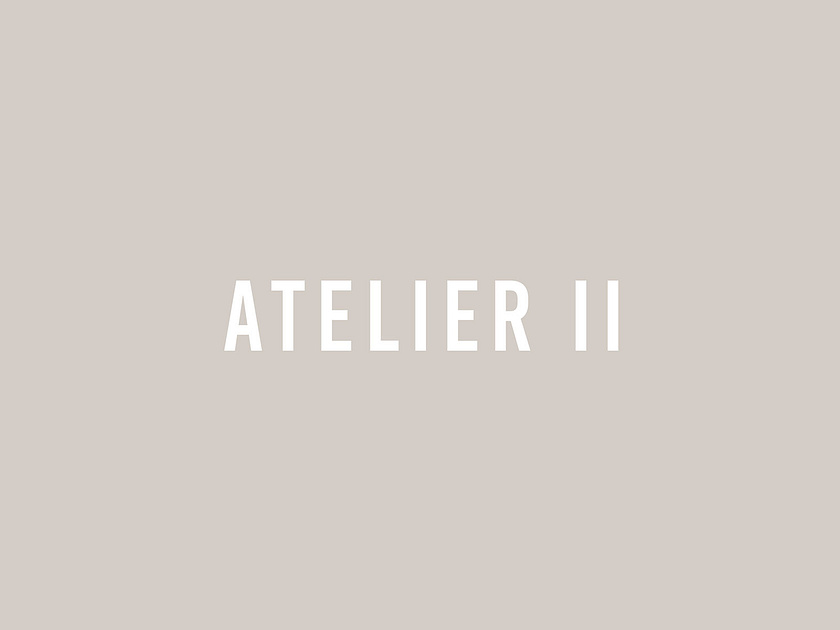 ATELIER II by José on Dribbble