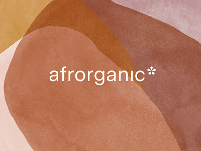 Afrorganic (2) brandidentity branding custom logo design earth tones identity lettering logo minimal minimalistic neutral tones organic sans serif typography wordmark
