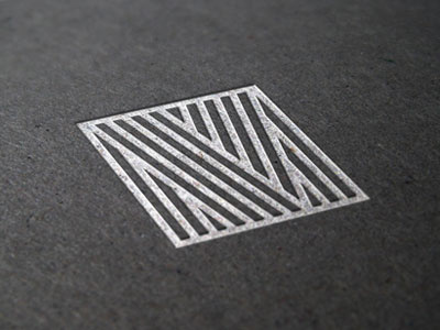 M icon lined lines logo m mark monogram square