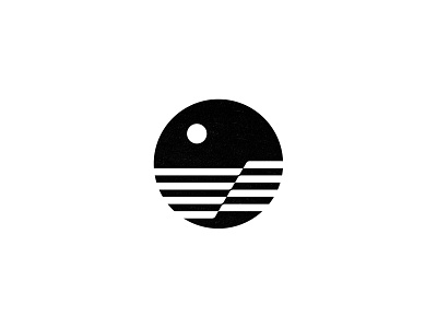 Sea Mark branding circle custom logo design design emblem icon identity lettering logo mark monogram sea sun travel travel logo typography