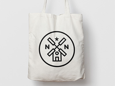 N/N tote bag emblem fashion graphic kids logo mark mill mockup n stars tote bag