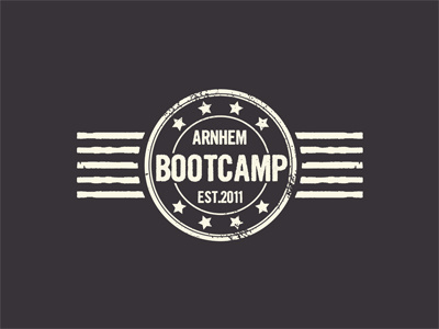 Arnhem Bootcamp #1 arnhem bootcamp circle design emblem logo round sports stamp urban vintage
