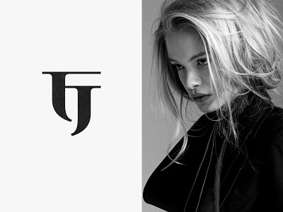 T/J fashion icon j lettering letters logo mark monogram t typography
