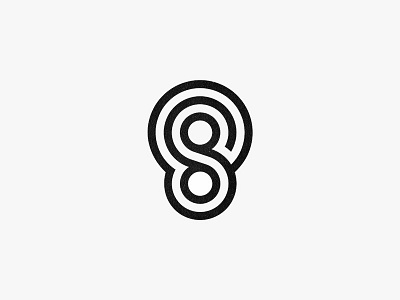 G g icon letter lined lines logo mark monogram typography