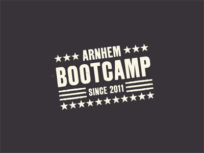 Arnhem Bootcamp #3 arnhem bootcamp circle design emblem logo round sports stamp urban vintage