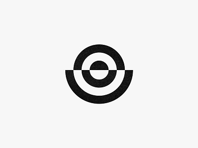 . branding circle design geometric icon identity logo mark