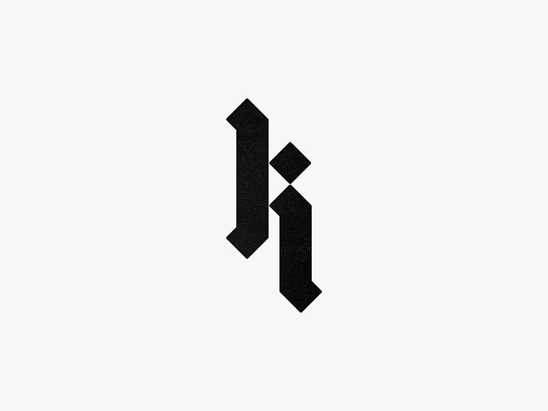 Blackletter K. by José on Dribbble