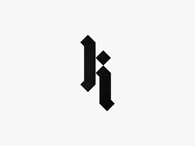 Blackletter K.