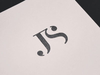 J/S Monogram branding design fashion icon identity j logo mark monogram s stamp symbol type typography